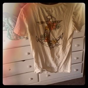 Salt life tee off white